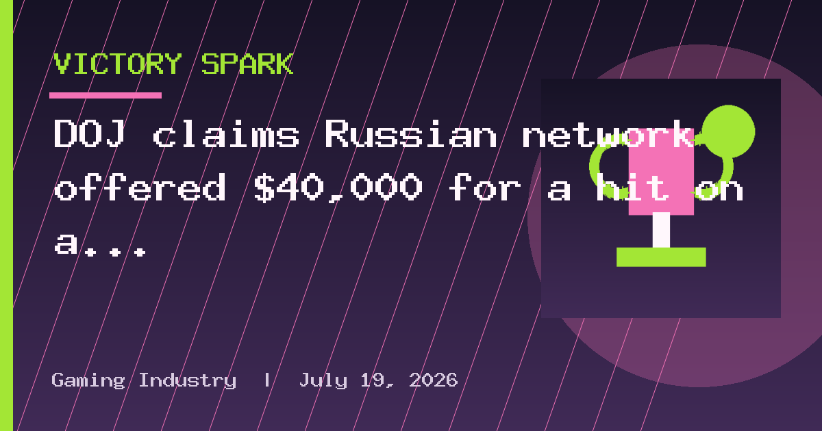DOJ claims Russian network offered $40,000 for a hit on a dissident in America