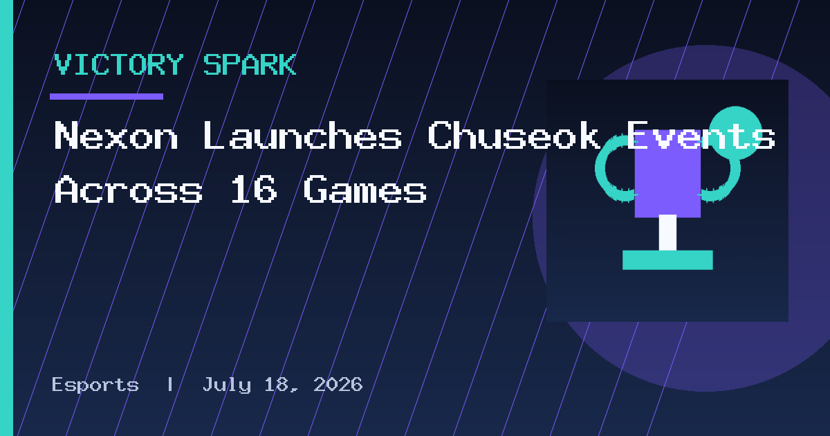Nexon Launches Chuseok Events Across 16 Games