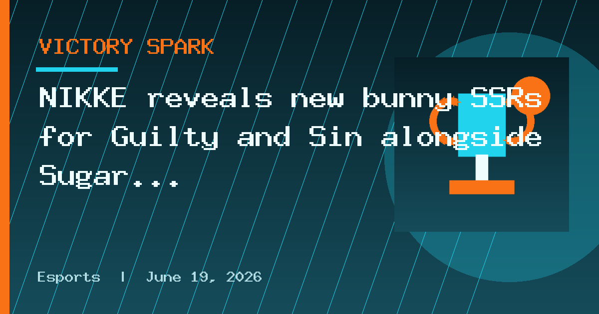 NIKKE reveals new bunny SSRs for Guilty and Sin alongside Sugar costume