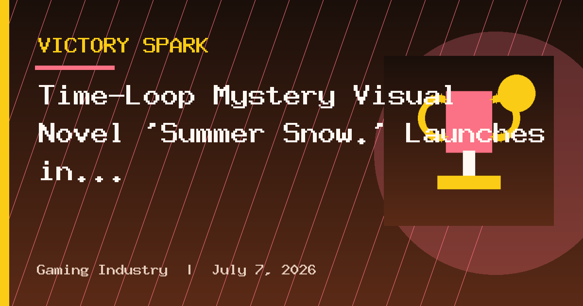 Time-Loop Mystery Visual Novel ‘Summer Snow.’ Launches in English Summer 2027