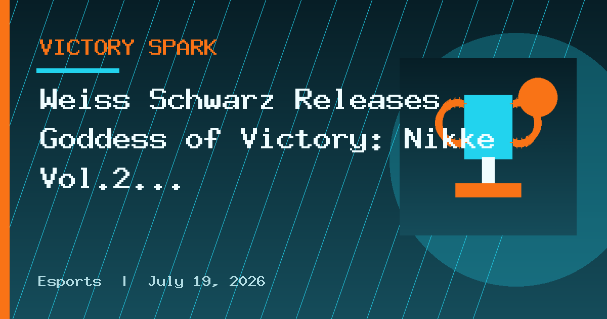 Weiss Schwarz Releases Goddess of Victory: Nikke Vol.2